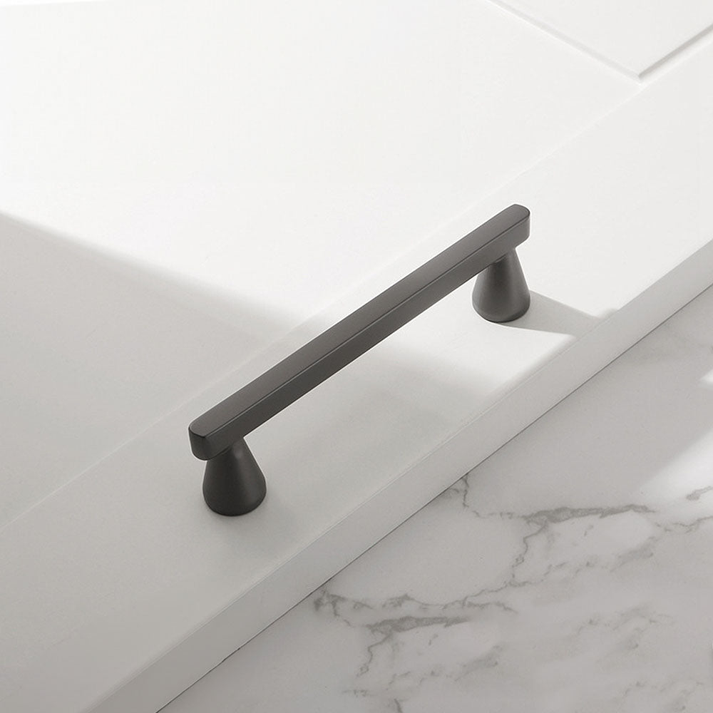 Slim Round Bar Cabinet Pulls and Knobs for Vanities
