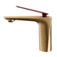Single Handle Single Hole Brass Vessel Bathroom Sink Faucet