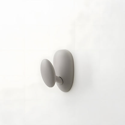 Solid Brass Pebble Wall Hooks for Coats & Towels