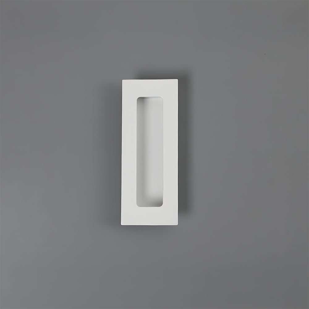 Rectangular Aluminum Recessed Finger Pulls