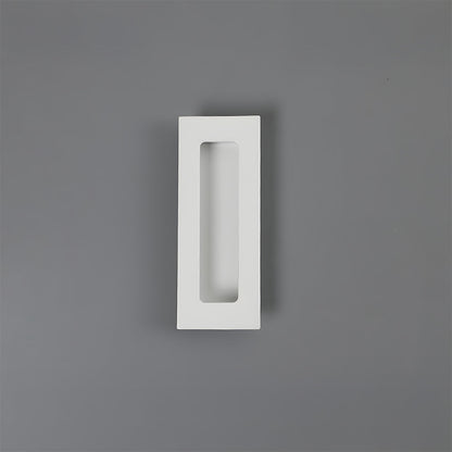 Rectangular Aluminum Recessed Finger Pulls
