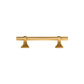 Vintage Brass Round Bar Cabinet Pulls