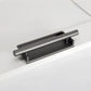 Art Deco Recessed Cabinet Pulls with Round Bar Handle