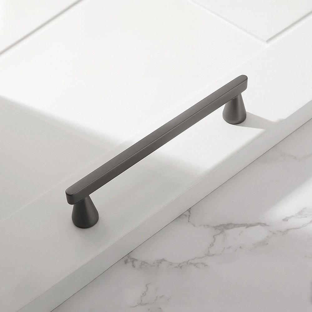 Slim Round Bar Cabinet Pulls and Knobs for Vanities