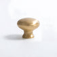 Gold Brass Turned Bar Cabinet Pulls and Knobs