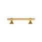 Vintage Brass Round Bar Cabinet Pulls