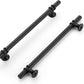 Vintage Matte Black Cabinet Handles and Drawer Pulls