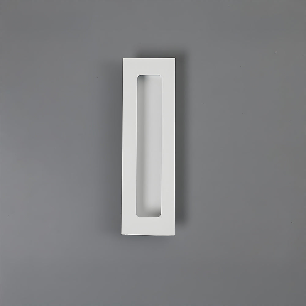 Rectangular Aluminum Recessed Finger Pulls