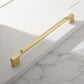 Square Cabinet Pulls and Knobs in Zinc Alloy
