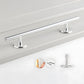 Round Bar Cabinet Pulls and Drawer Handles with Round Bases