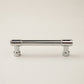 Zinc Alloy Round Bar Cabinet Pulls with Matching Knobs
