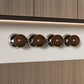 Solid Wood Suction Cup Cabinet Knob Door Hook