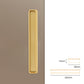 Slotted Recessed Cabinet Pulls and Sliding Door Handles