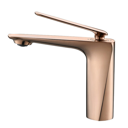 Florenza Modern High-Arc Single-Handle Vessel Sink Bathroom Sink Faucet