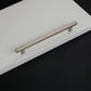 Brushed Square Cabinet Handles and Knobs, Zinc Alloy