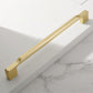 Square Cabinet Pulls and Knobs in Zinc Alloy