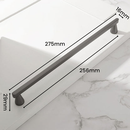 Slim Round Bar Cabinet Pulls and Knobs for Vanities