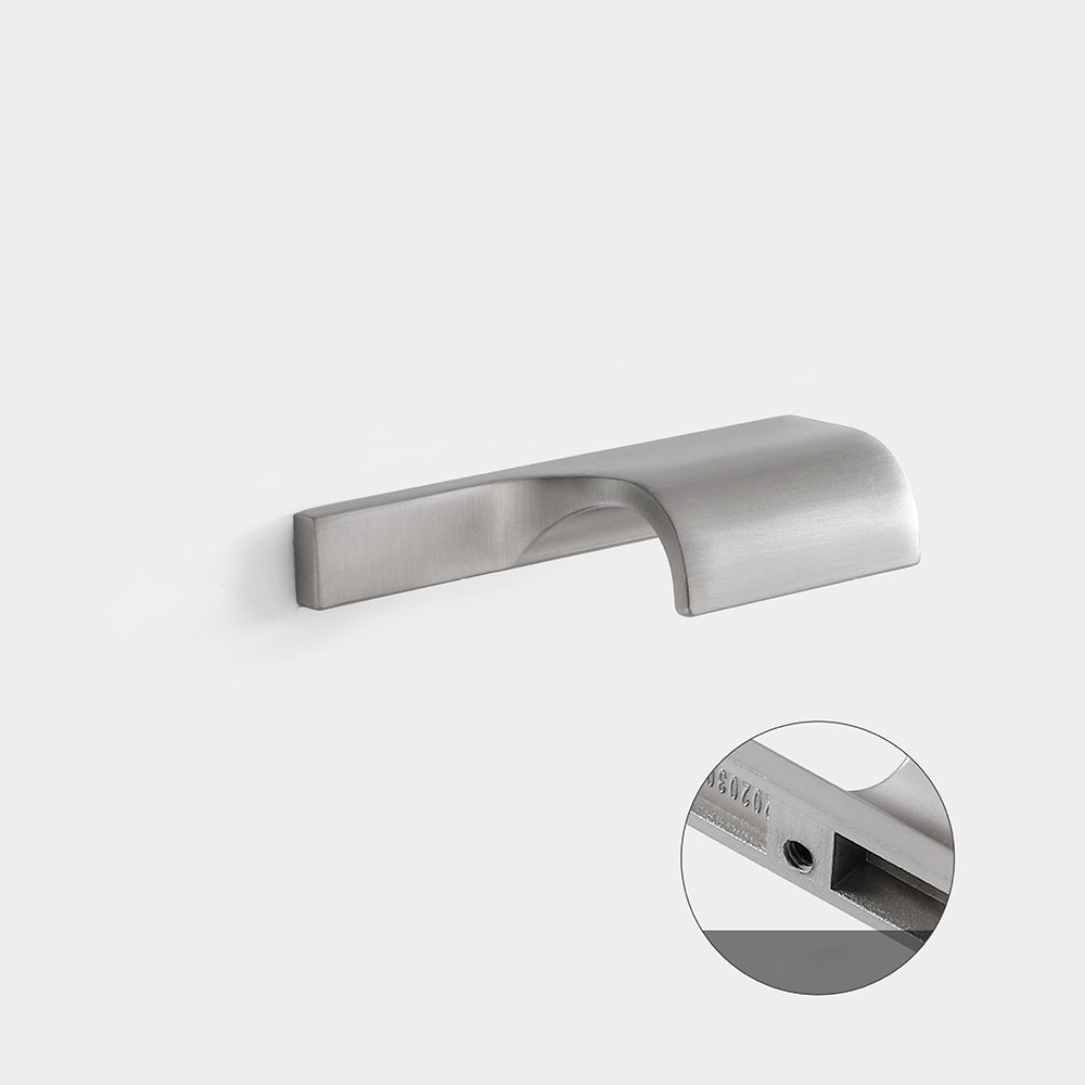 Low-Profile Finger Pulls for Wardrobes and Drawers