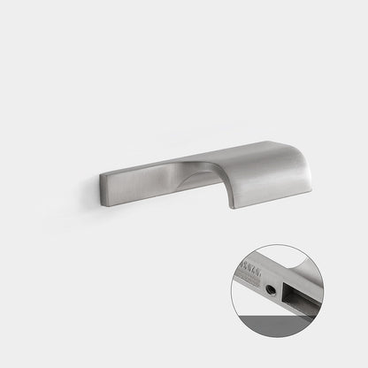 Low-Profile Finger Pulls for Wardrobes and Drawers