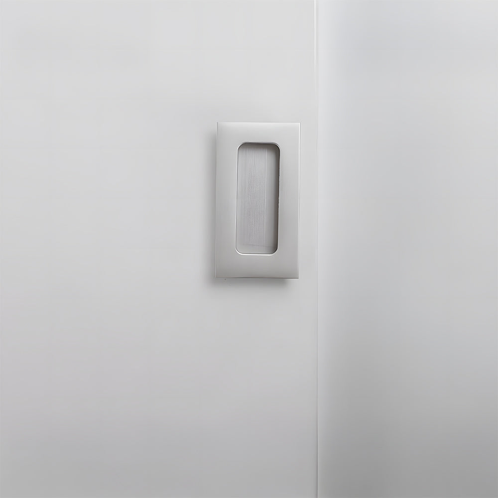 Rectangular Aluminum Recessed Finger Pulls
