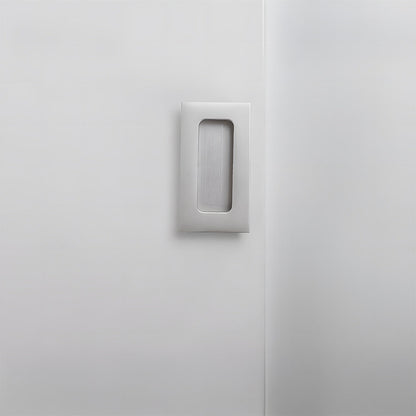 Rectangular Aluminum Recessed Finger Pulls