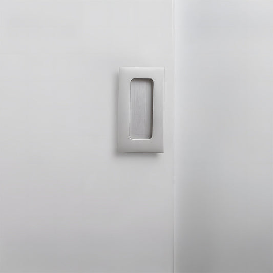 Rectangular Aluminum Recessed Finger Pulls