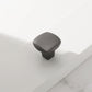 Square Cabinet Pulls and Knobs in Zinc Alloy