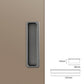 Slotted Recessed Cabinet Pulls and Sliding Door Handles