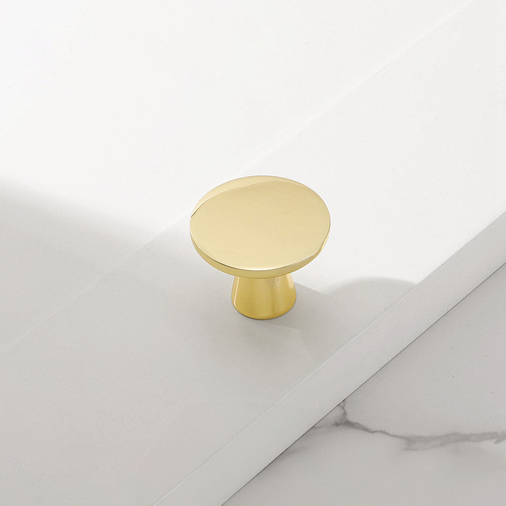 Slim Round Bar Cabinet Pulls and Knobs for Vanities