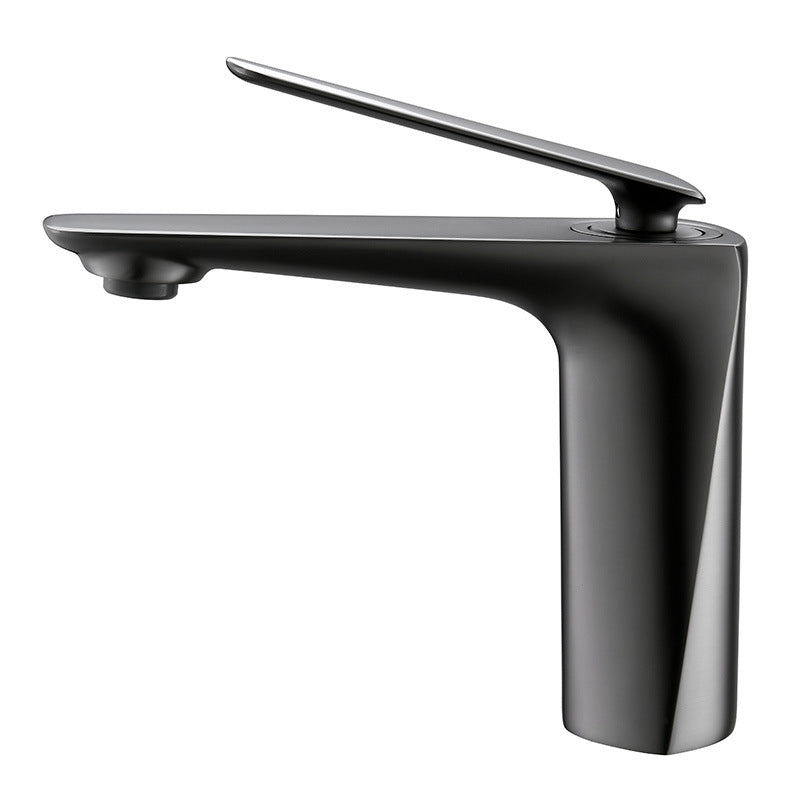 Florenza Modern High-Arc Single-Handle Vessel Sink Bathroom Sink Faucet