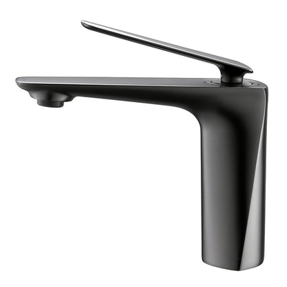 Florenza Modern High-Arc Single-Handle Vessel Sink Bathroom Sink Faucet