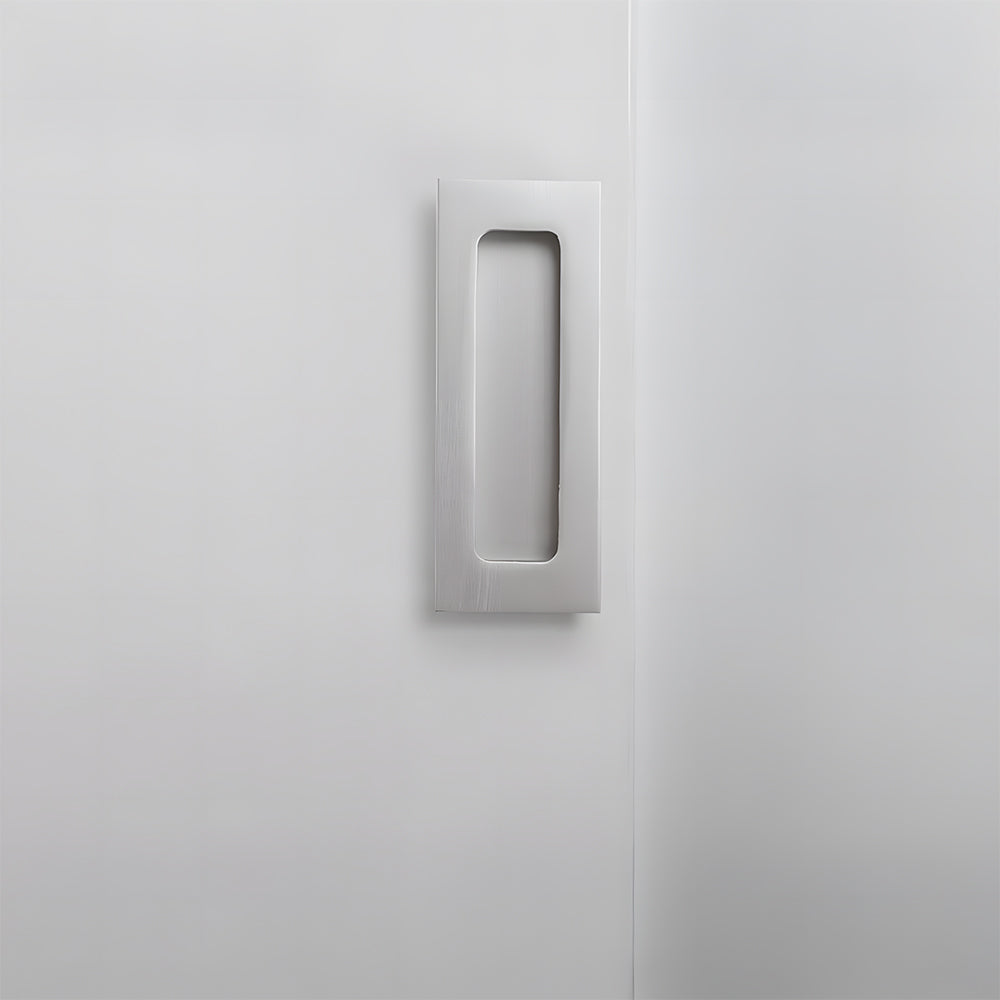 Rectangular Aluminum Recessed Finger Pulls
