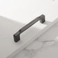 Square Cabinet Pulls and Knobs in Zinc Alloy