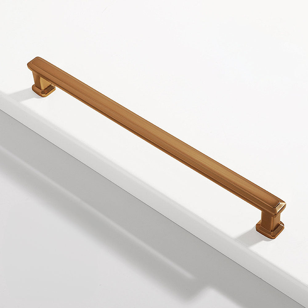 Stepped Rectangular Cabinet Pulls and T-Knobs