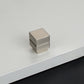 Brushed Square Cabinet Handles and Knobs, Zinc Alloy