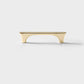 Arched Half Moon Cabinet Handles and Knobs, Zinc Alloy