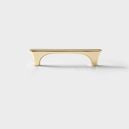 Arched Half Moon Cabinet Handles and Knobs, Zinc Alloy