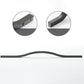 Zinc Alloy Curved Wave Cabinet Handles, Pulls, and Knobs