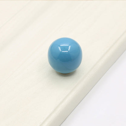 Ball Shape Colorful Wardrobe Drawer Knobs