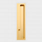 Recessed Cabinet Pulls with Offset Finger Grip