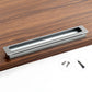 Low-Profile Recessed Finger Pull Cabinet Handles