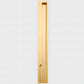 Recessed Cabinet Pulls with Offset Finger Grip