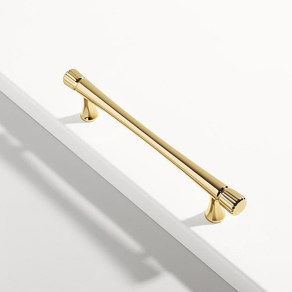 Fluted Detail Cabinet Pulls and Matching Knobs
