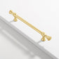 Nordic Gold Round Bar Cabinet Pulls