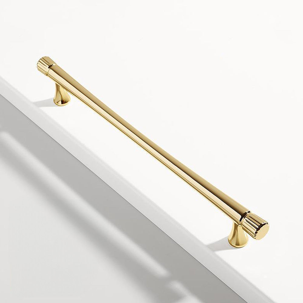 Fluted Detail Cabinet Pulls and Matching Knobs