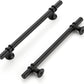 Vintage Matte Black Cabinet Handles and Drawer Pulls