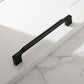 Square Cabinet Pulls and Knobs in Zinc Alloy