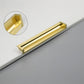 Aluminum Alloy Finger Edge Pulls for Cabinets and Drawers