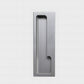 Recessed Cabinet Pulls with Offset Finger Grip