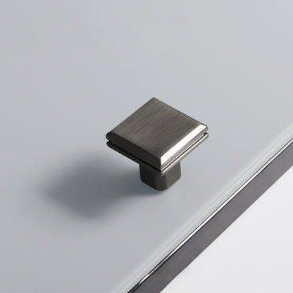 Modern Minimalist Zinc Alloy Square Cabinet Pulls